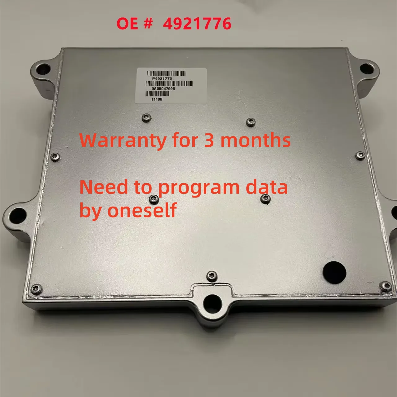 

High quality 4921776 600-467-1100 ECM Module Electronic Control for PC200-8 PC300-8 Cummins QSB6.7 QSB4.5
