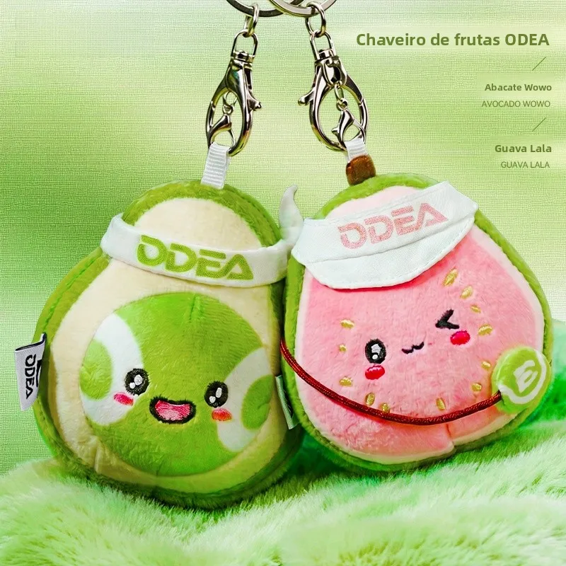 odear-アボカドテニスぬいぐるみキーホルダーバッグペンダントカップル向けおしゃれおもちゃアクセサリーソフトで抱き心地の良いぬいぐるみスポーティデザイン