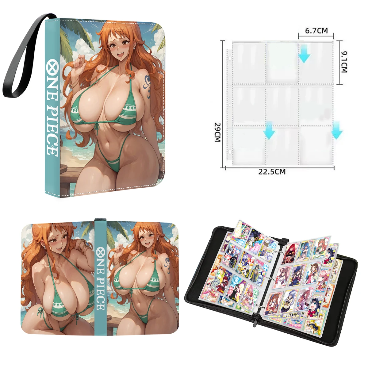 Nowa karta historii bogini Binder Książka kart Waifu Collection Binder Sexy Binder Christmas Binder