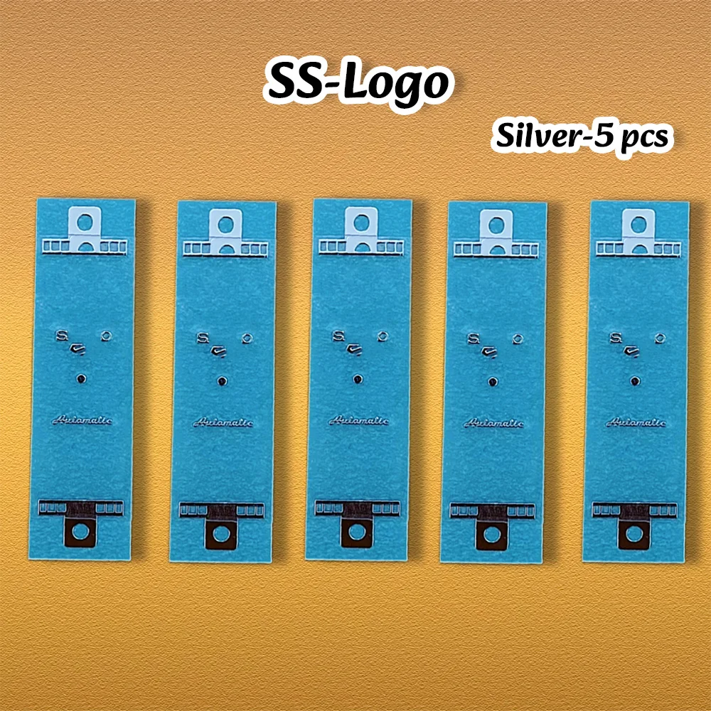 SEI SS Logo New 3D metal Logo sticker suitable for 27-30MM flat dial watch modification accessories