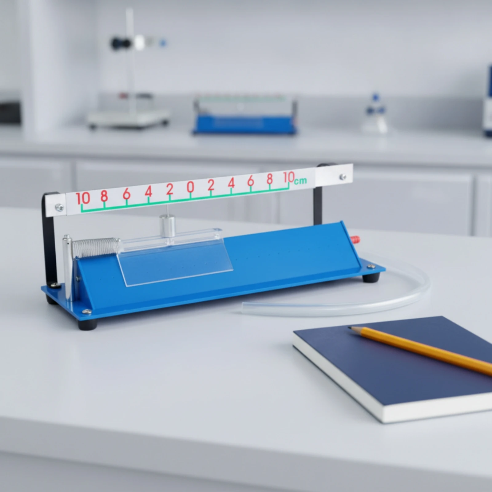 Air-Supported Spring Oscillator Instructional Spring Oscillator Teaching Instrument Bench-Top for Schools