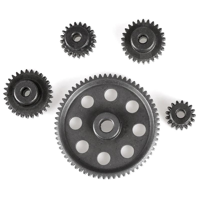 New.11184 Metal Diff Main Gear 64T 11181 Motor Pinion Gears 21T Truck 1/10 RC Parts HSP BRONTOSAURUS Himoto Amax Redcat Exceed