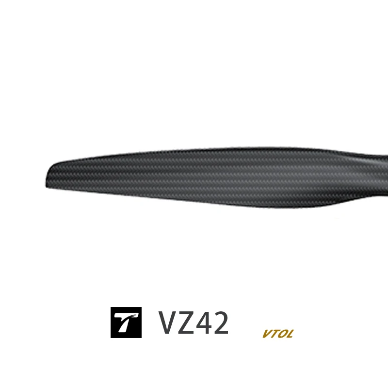 VZ42 프로펠러 T-MOTOR 수직/고정 날개 UAV 탄소 섬유 프로펠러/쌍 일반적으로 드론 부품
