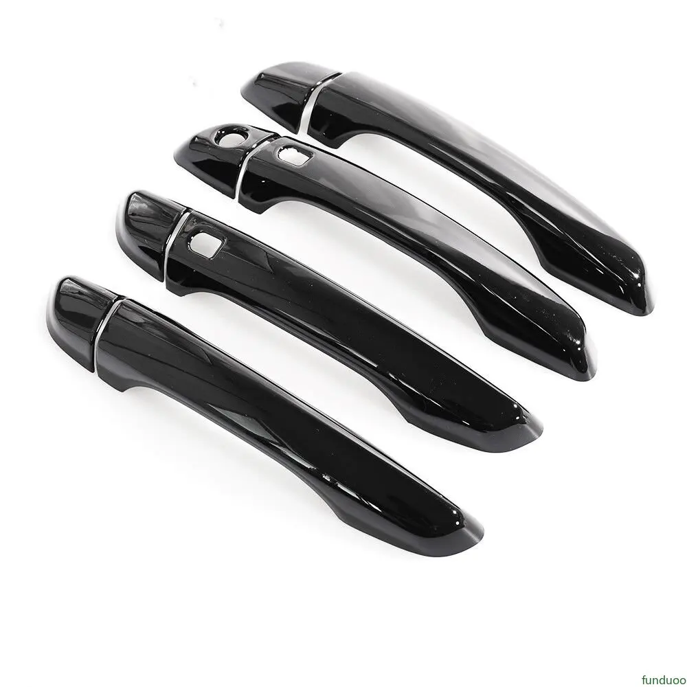 For Hyundai i30 GT PD Elantra 2017 2018 2019 2020 2021 Glossy Black Car Door Handle Cover Trim Sticker Styling Accessories