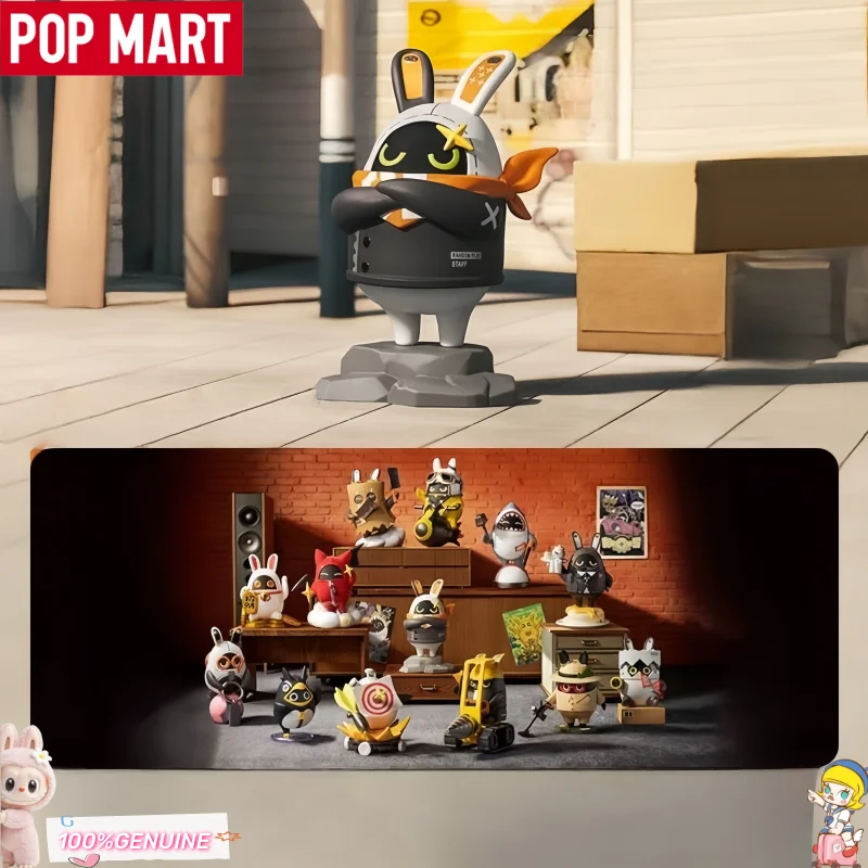 

POPMART X ZENLESS ZONE ZERO Bangboo Party Series Blind Box Lovely Game Mascot Collectible Trendy Toy Desk Decor Birthday Gift