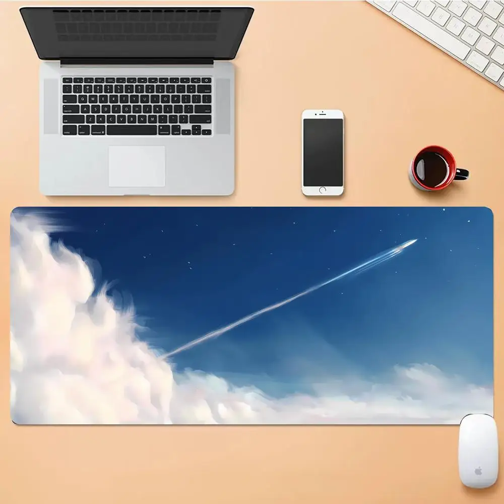 

The Shape Of The Clouds Mouse Pad Desk Mouse Pad Nice HD Desk Pad Extended Gaming Keyboard Mats Large XXL Gamer Mousepad 90x40