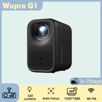 Wupro G1 320 ISO Lumens Google TV 4k Wifi6 projecteur Home Cinema Dolby Audio Vision Outdoor Camping Smart Portable projecteur
