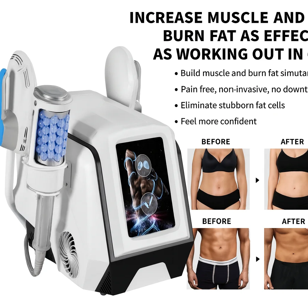 EMS Roller Slimming Cellulite Reduction Inner Ball Roller 360 Degree Infrared Vacuum Roller Massage Beauty Machine