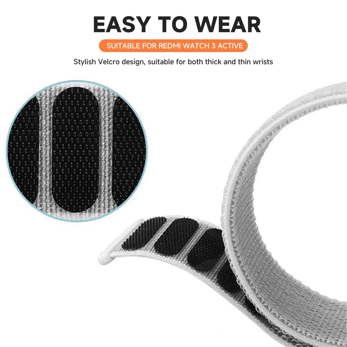حلقة نايلون جديدة لساعة Xiaomi Redmi Watch 3 ملحقات الأشرطة النشطة الرياضية القابلة للتنفس بديلة لفرقة Redmi 3 Lite