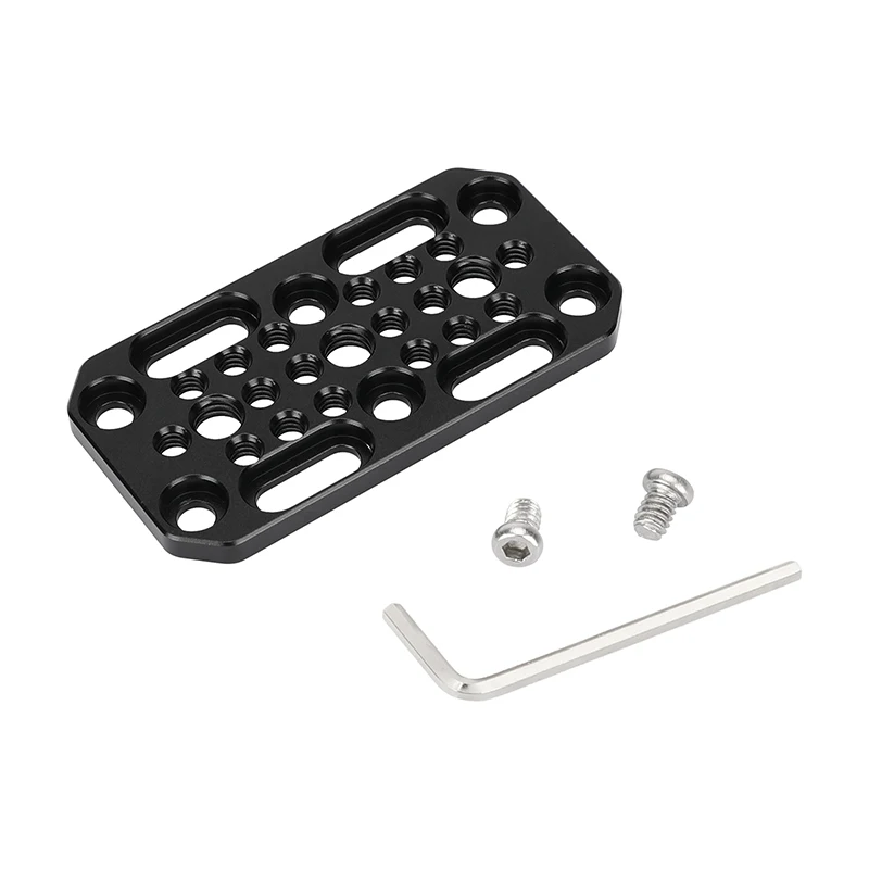 Hdrig แผ่นยึดกล้องแผ่นชีสอเนกประสงค์พร้อม1/4 "-20จุดยึดสำหรับชุดกล้อง dlsr