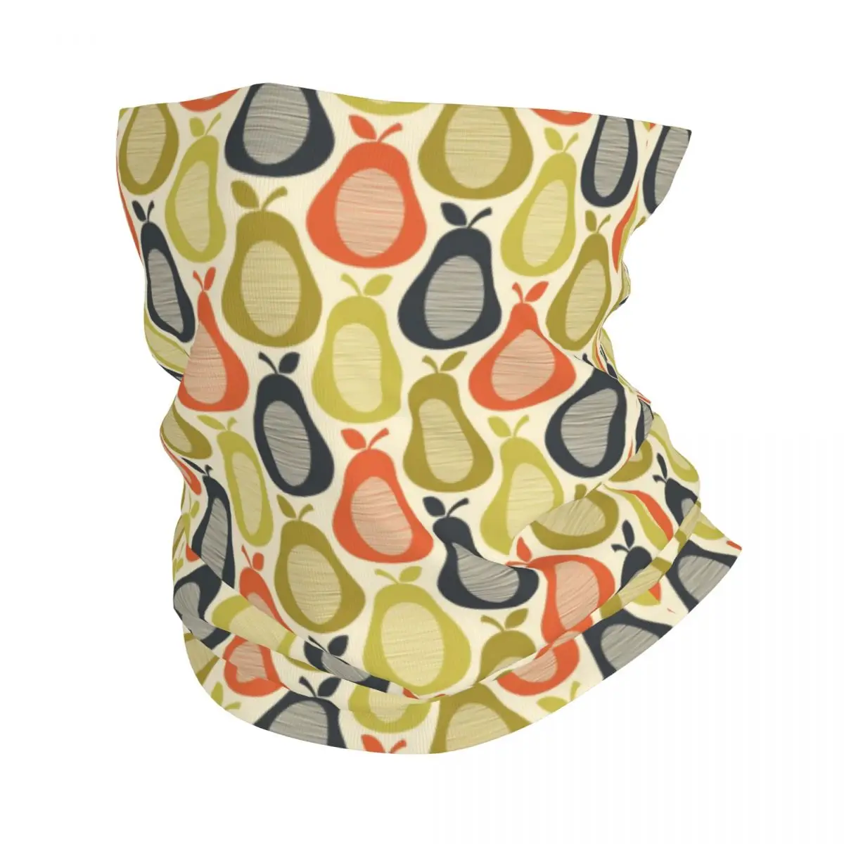 Orla Kiely Bandana Neck Gaiter for Hiking Cycling Women Men Wrap Scarf Scandinavian Flowers Multi Stem Headband Warmer