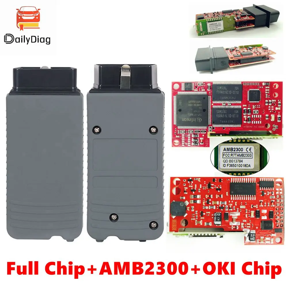 5054A OKI Full V7.2.1+Engineering V14 Original Chip Red PCB Board Blue LED Display AMB2300 Bluetooth UCDS Buzzer