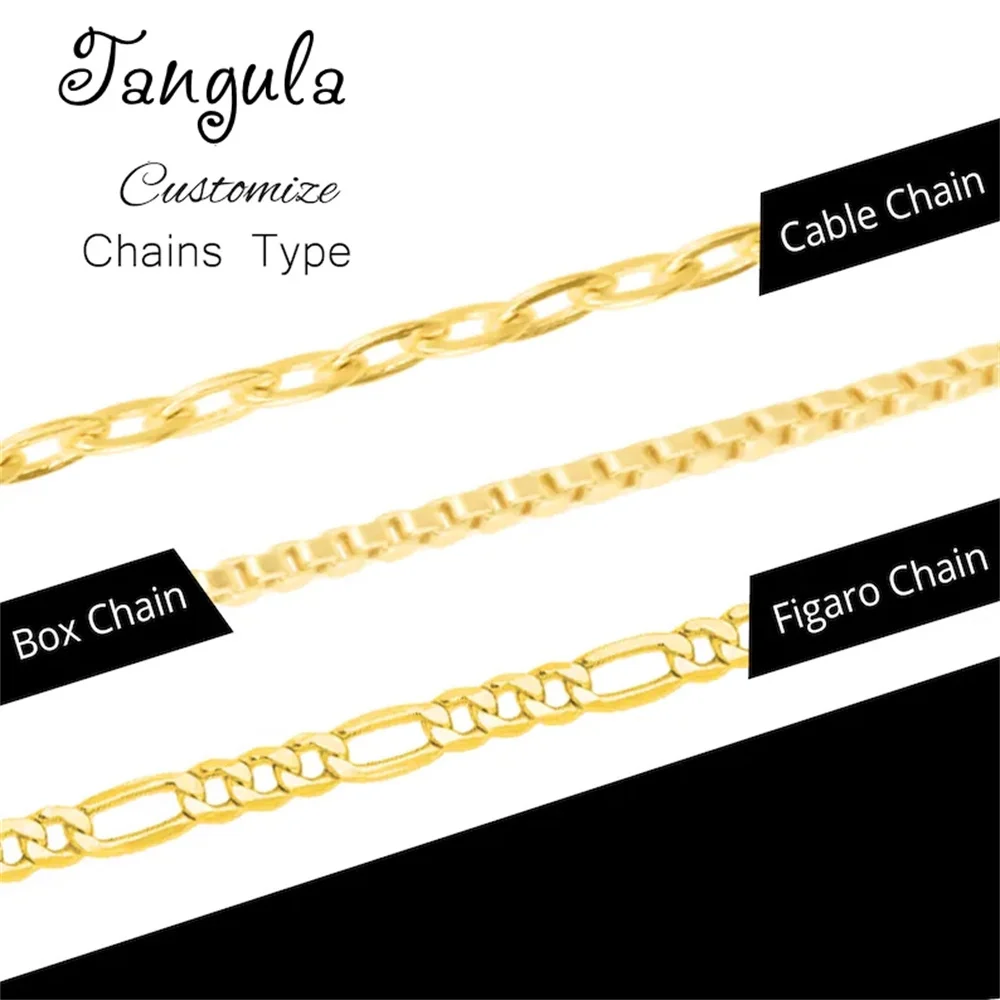 Tangula  Custom Chinese Japanese korean Name Necklaces Stainless Steel Handwritten Nameplate Pendant Necklace Personalized Gifts