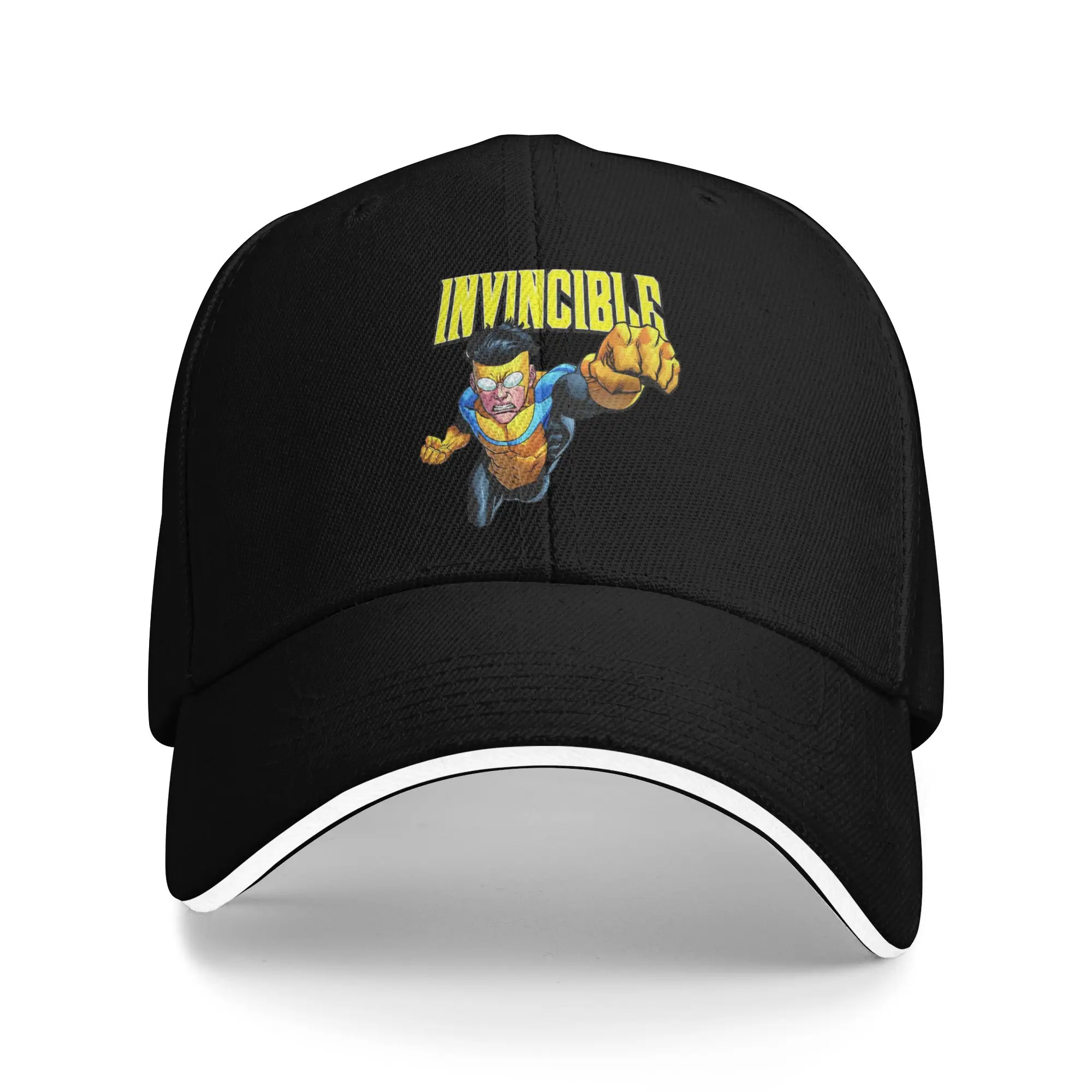 Invincible Comic Anime Unisex Baseball Cap New Outdoor Cap  Hip Hop Sunscreen Sunshade Summer Adjustable Hat