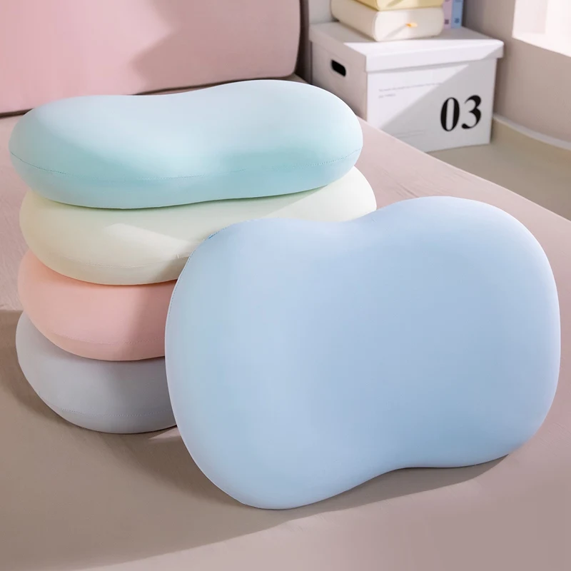 Ice Silk Memory Cotton Cat Belly Pillow Summer Cool Desk Nap Pillow Soft Doll For Sleeping Sofa Cushion Room Decor
