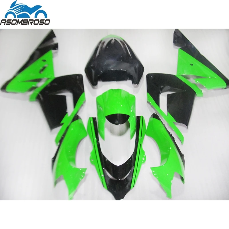 

Самые низкие детали кузова мотоцикла для Kawasaki Ninja ZX10R, комплект обтекателей 2004-2005, зеленый, черный комплект обтекателей zx10r 04 05 BJ25
