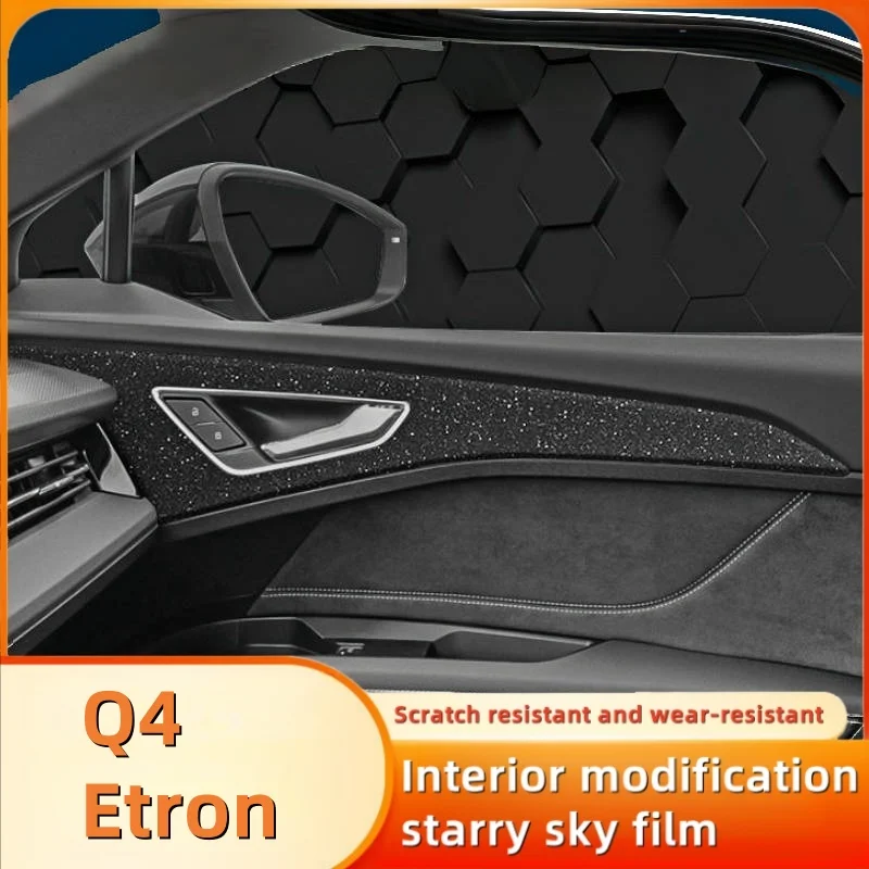 For Audi Q4 Q5 Etron Starry Sky Film Interior Modification Central Control Instrument Screen Protective Film Car Interior