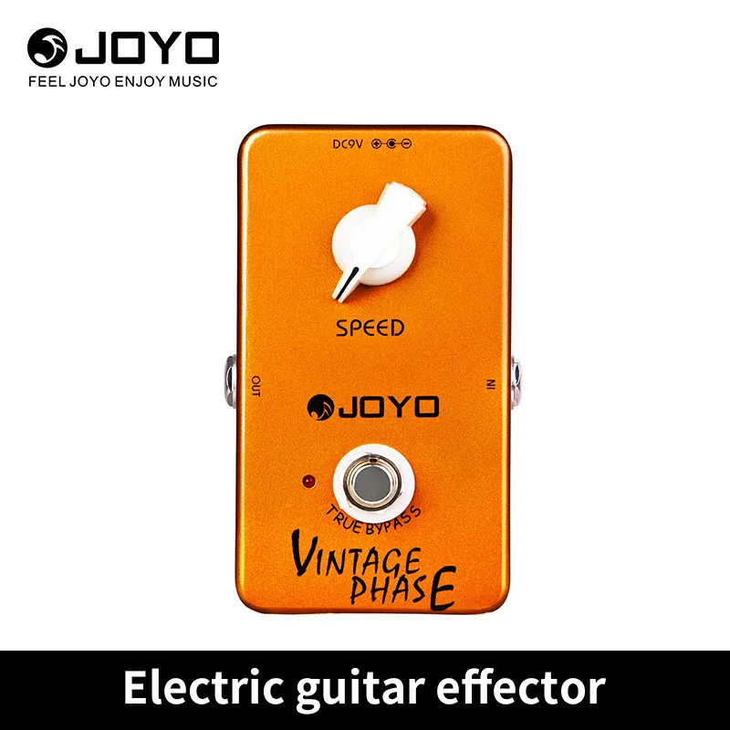 

JOYO-Vintage Phase Guitar Pedal, Classic Phase Sounds of the 70's Mini Effect, True Bypass, Guitar Accessories, JF-06