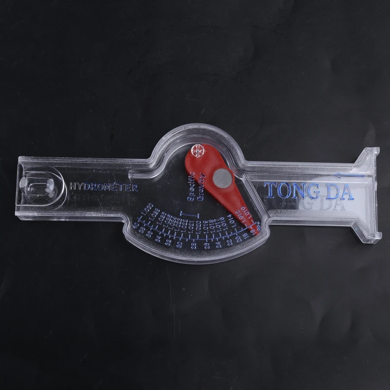 Hydrometer for Aquarium Accurate Automatic Salinity Meter Salinometer for Brackish and Reef Salt Marine Aquariums