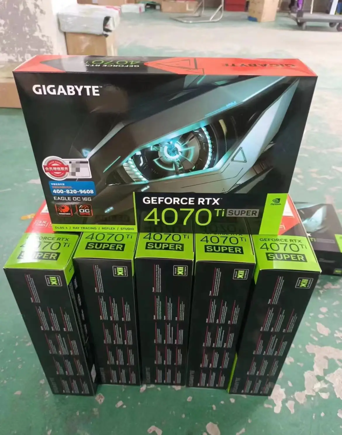 New Gpu 40series 4060 4060ti 4070 Super 4070Ti super 4080 4090 GDDR6X 256bit gpu Game Gpu