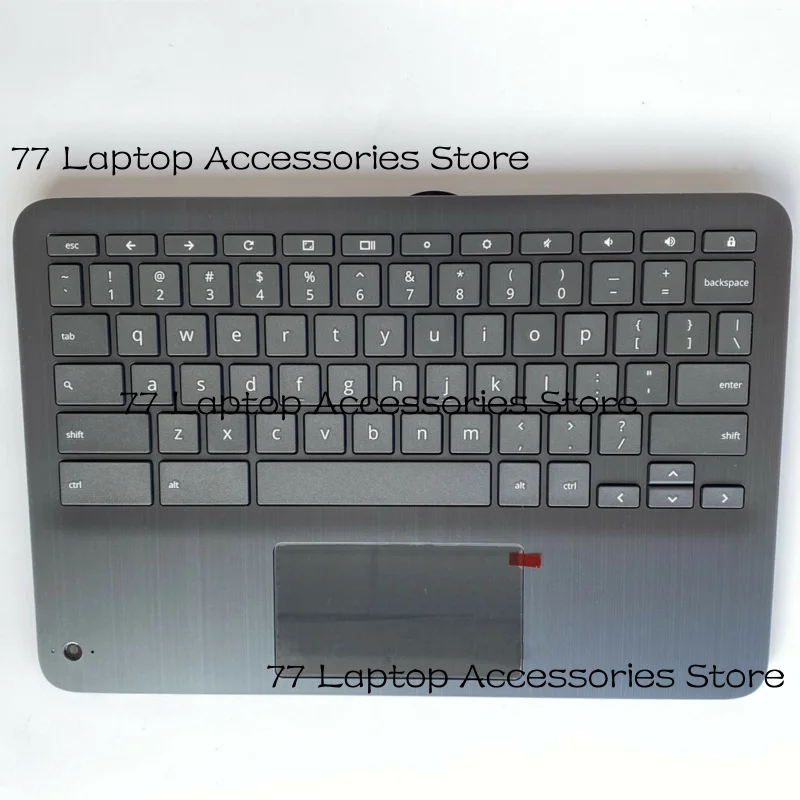 

NEW For HP Chromebook 11 G3 EE UPPER CASE PALMREST Touchpad Keyboard L92214-001
