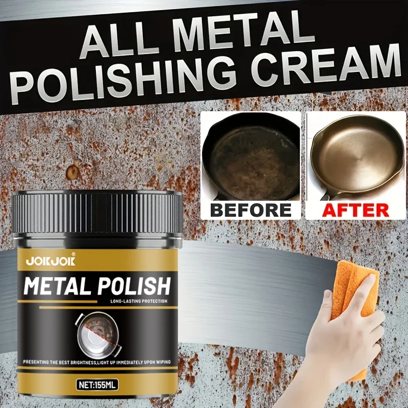 Metal Polishing Agent - Rapid Bright Surface Repair, Suitable for Cars, Motorcycles, Bicycles, etc., Metal Surface Brightening