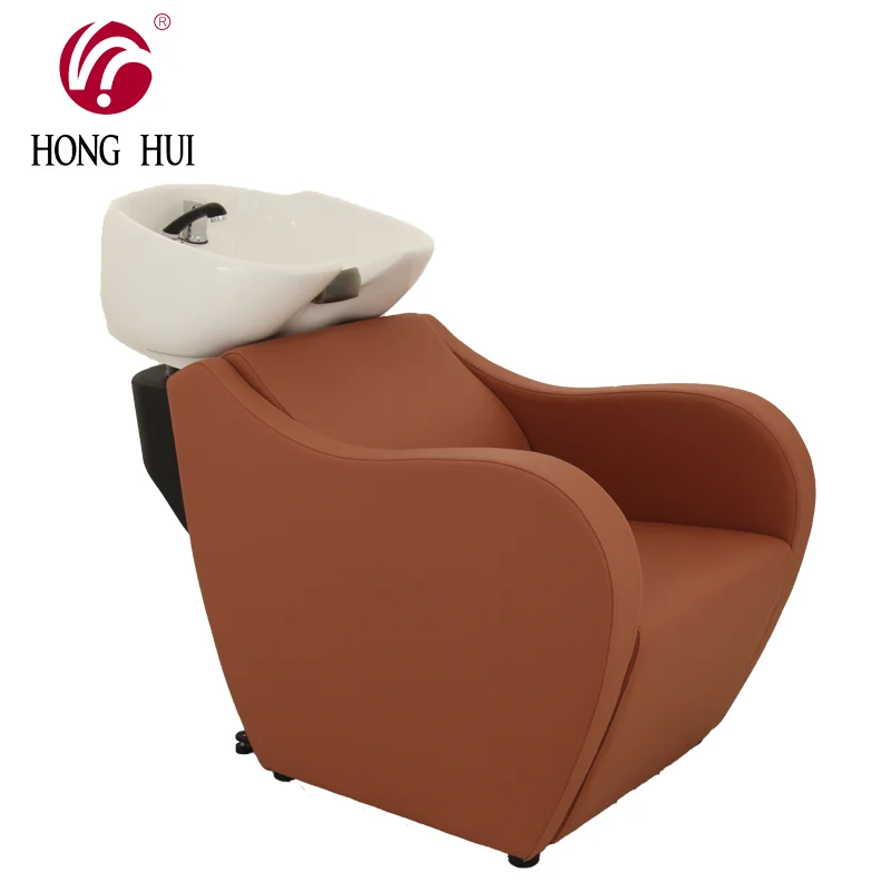 Hair-washing StationSalon Furniture Shampoo Bed Backwash Unit Crystal Hair Washing Chair For Barber Shop