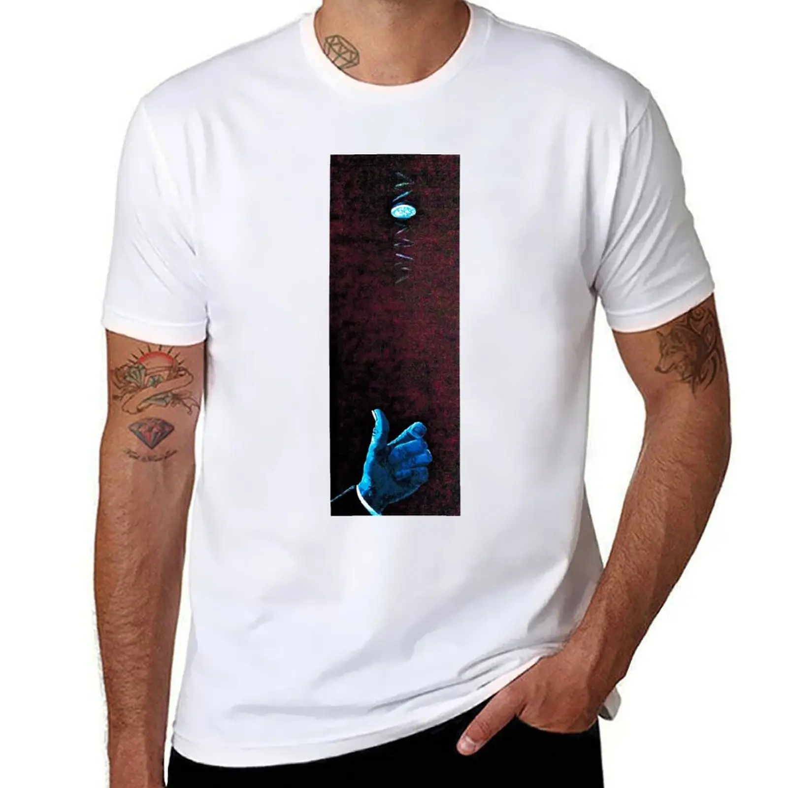 

Face Coin of Hand Fate Flip, Two T-Shirt Casual Daily Outfit T-Shirt