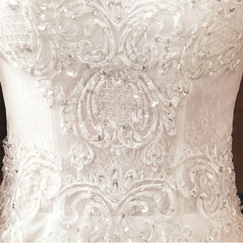 2026 نمط جديد الزفاف ذيل السمكة فستان الزفاف المرأة الخامس الرقبة الفرنسية التخسيس فساتين الزفاف الرسمية للعرائس حسب الطلب