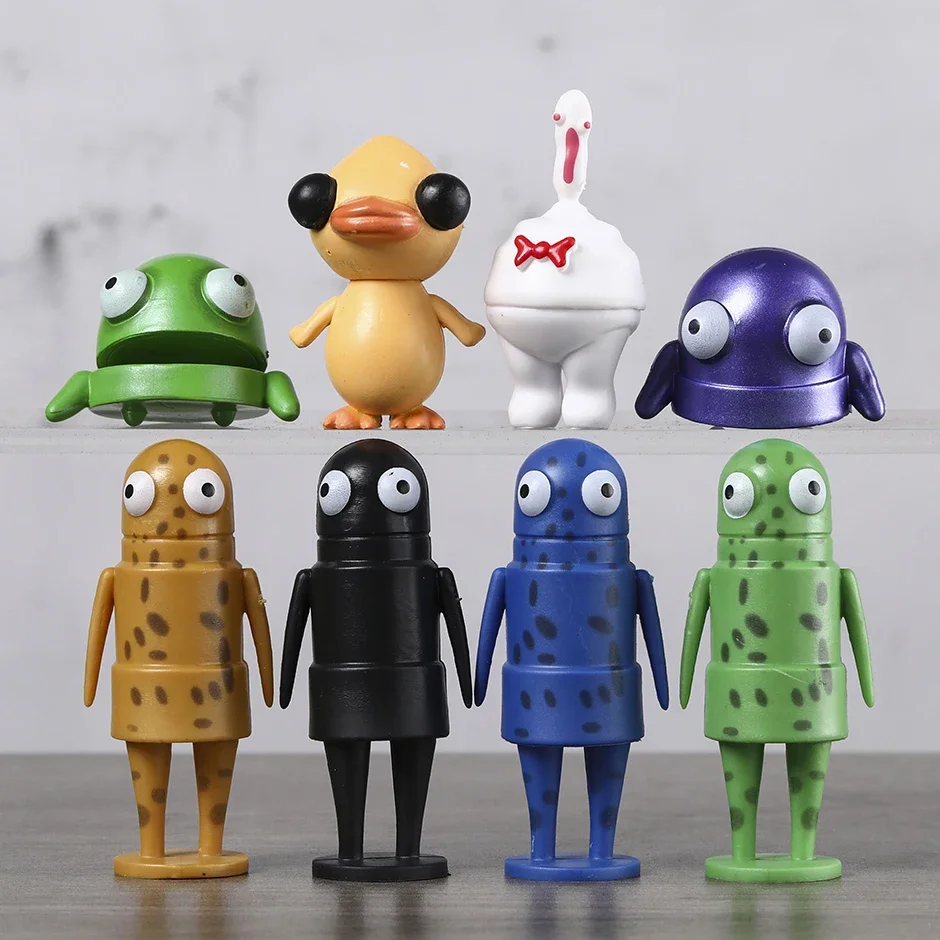 

Set of 8 R.E.P.O. Repo Characters PVC Collect Figurine Doll Cute Toys Gifts