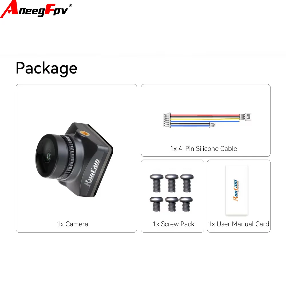 Камера RunCam Phoenix 2 SP V5 постоянного тока 5-36 В для RC FPV гоночных дронов, модель квадрокоптера, передаточное число 16:9/4:3 7,5 г с подсветкой сзади Камера RunCam Phoenix 2 SP V5 постоянного тока 5-36 В для RC FPV гоночных дронов, модель квадрокоптера, передаточное число 16:9/4:3 7,5 г с подсветкой сзади