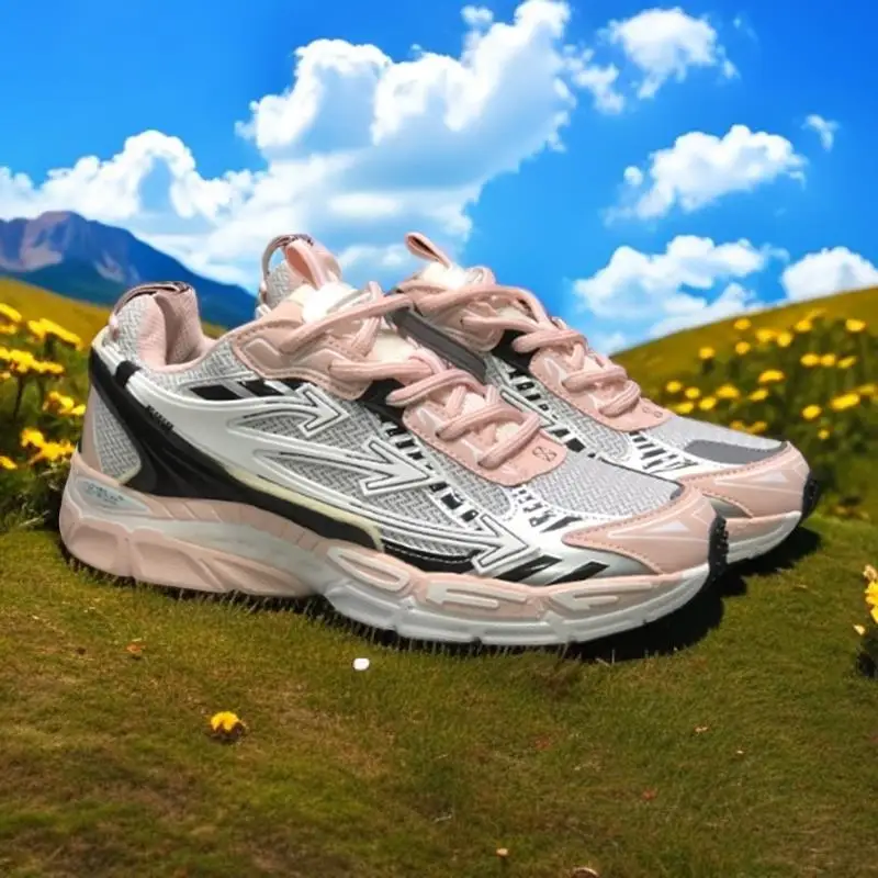 

woman shoesFunctional - style casual sports shoes, multi - material patchwork, tough style