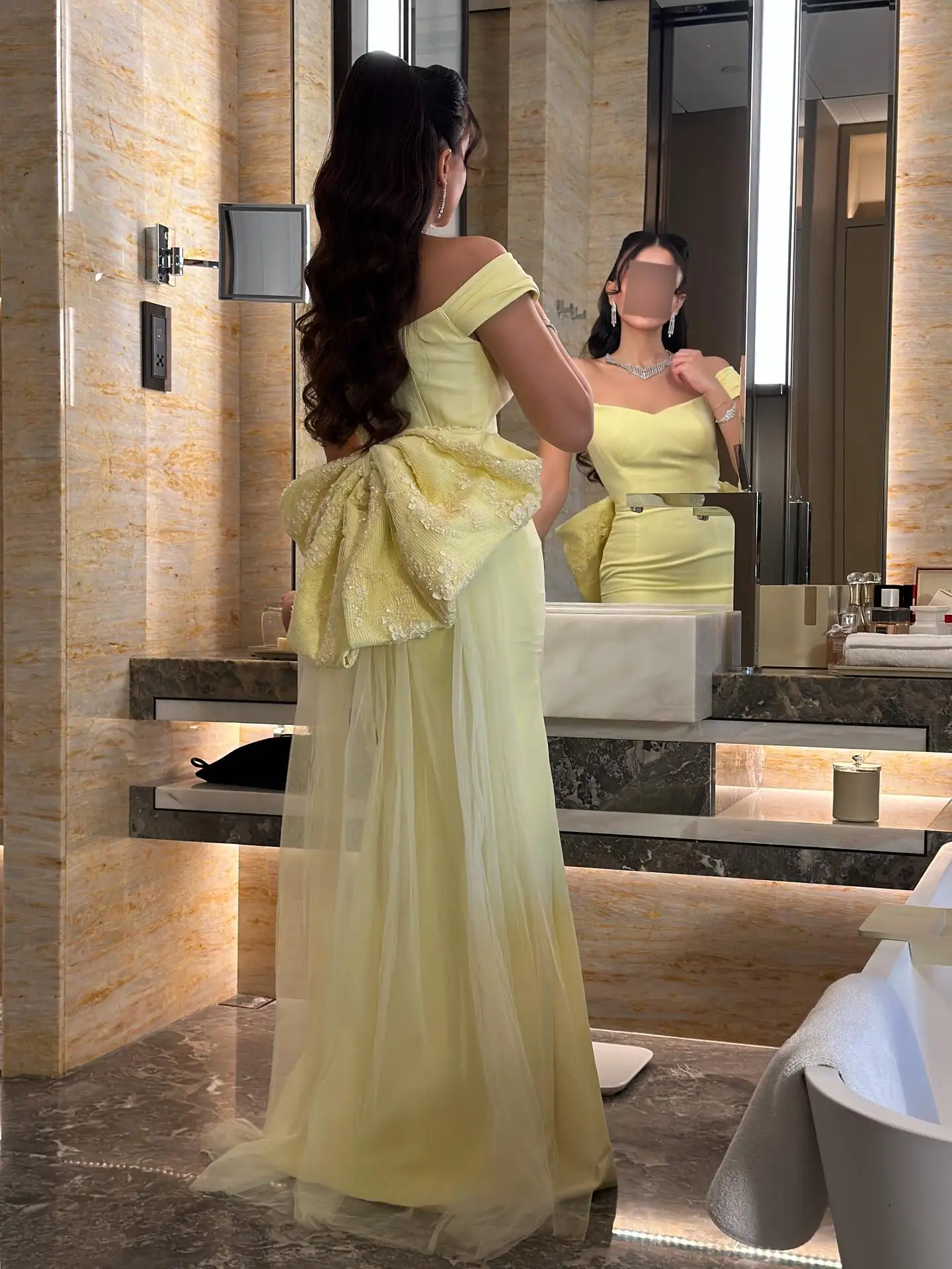 Vestidos de ocasión personalizados a medida Ypmwzx vestido de fiesta de boda con lazos hasta el tobillo con escote en forma de corazón