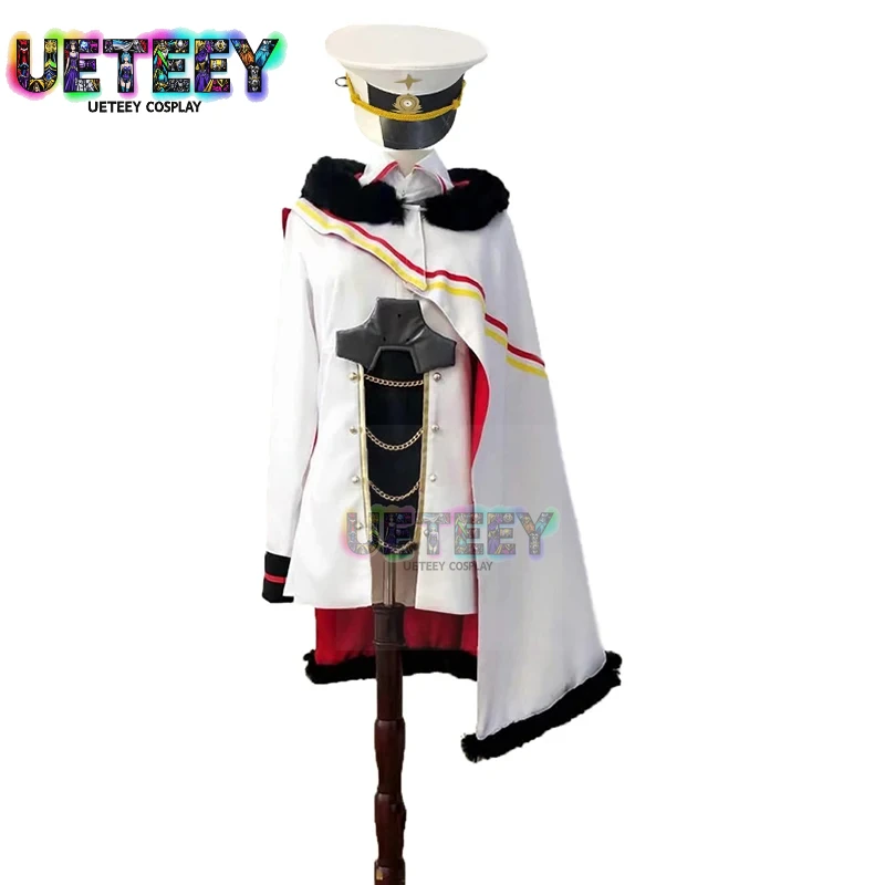 

UETEEY Cos Game Azur Lane Косплей Schlachtschiff Tirpitz Косплей Костюм Полный комплект костюма любого размера