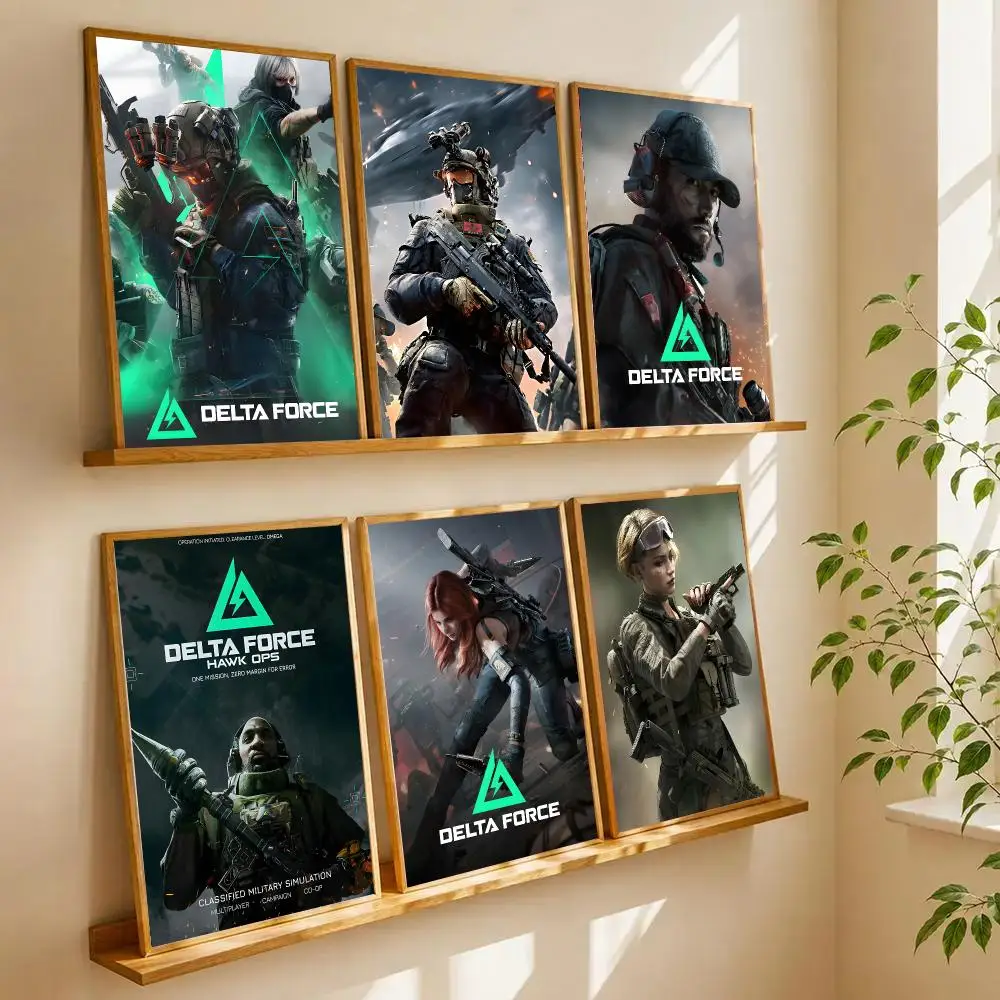 Delta Force Poster Wall Art Print Art Suitable For Living Room Bedroom Bar Parlor Home Decoration Gift