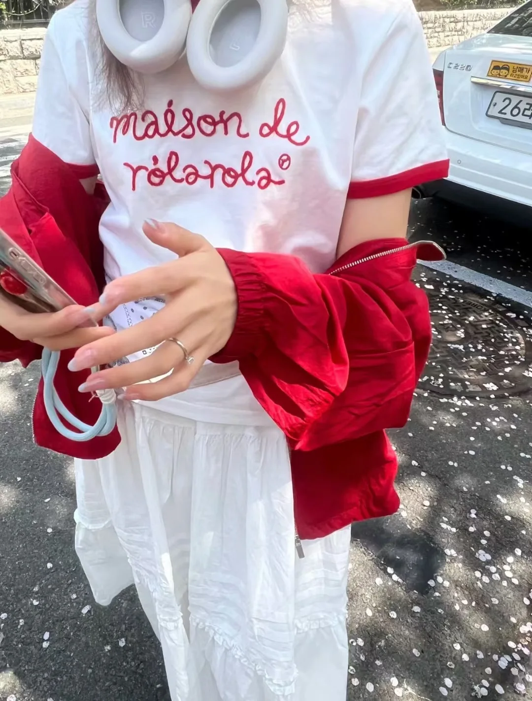 تي شيرت بلون مطرز بأحرف ort Sve تي شيرت شبابي Sle كاجوال مناسب من القطن جولة Ne تي شيرت للشابات #3