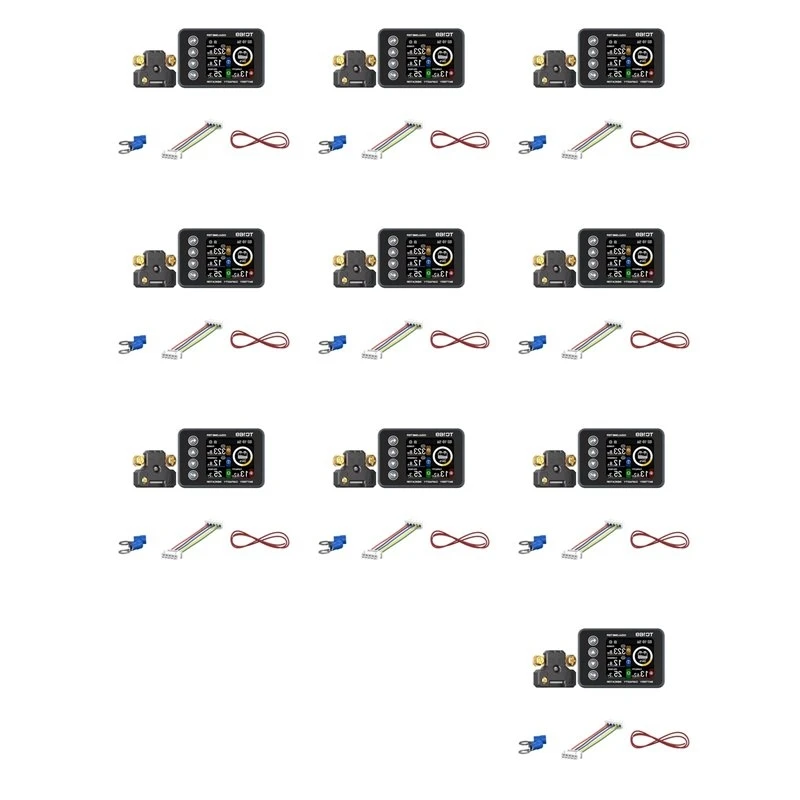 New Design~ 10X TC169 Color Screen Curon Electric Calcus Timphotospholtic Iron Clear Battery Power Display Table Bundle: