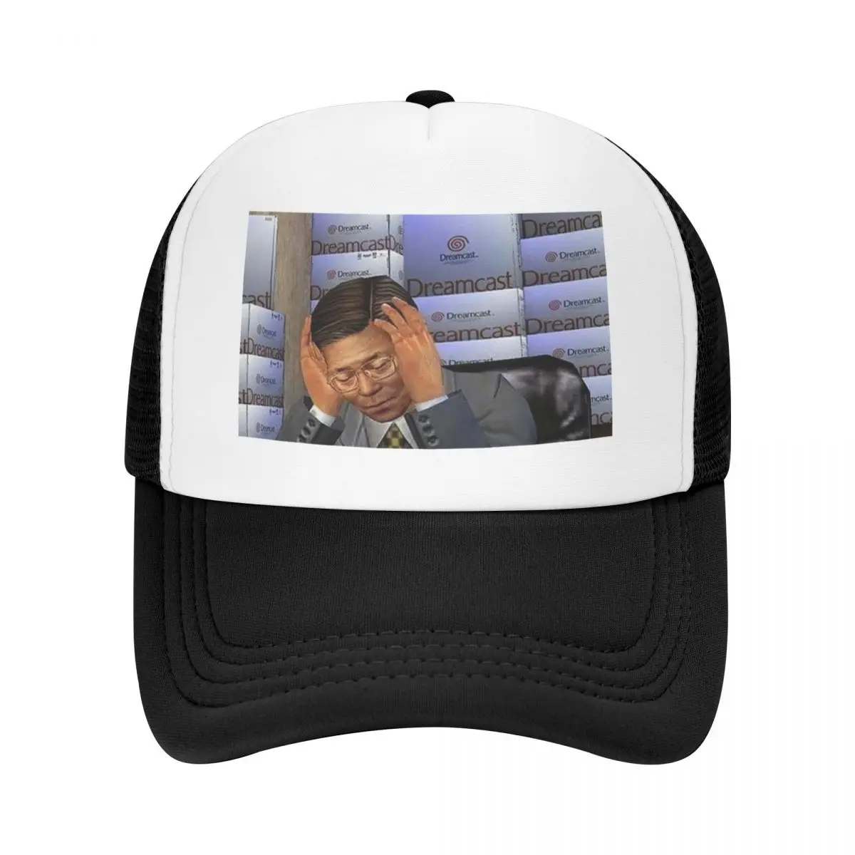 

Mr. Yukawa with Dreamcast Baseball Cap Hat Beach Sunscreen Hat Baseball Cap Big Size Hat Hats Man Women's