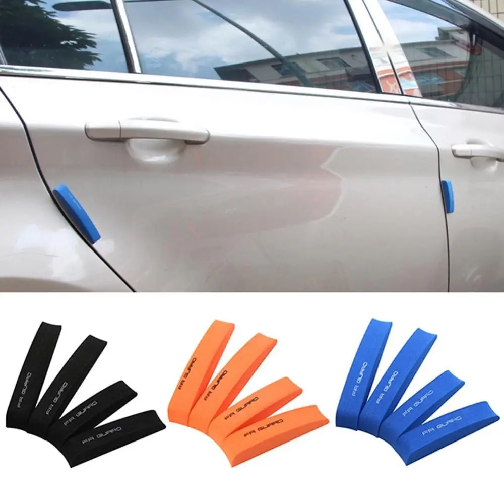 4Pcs Car Accessories Trim Molding Car Crash Barriers Door Edge Guards Scratch Protector Car Protection Strip Car Sticker