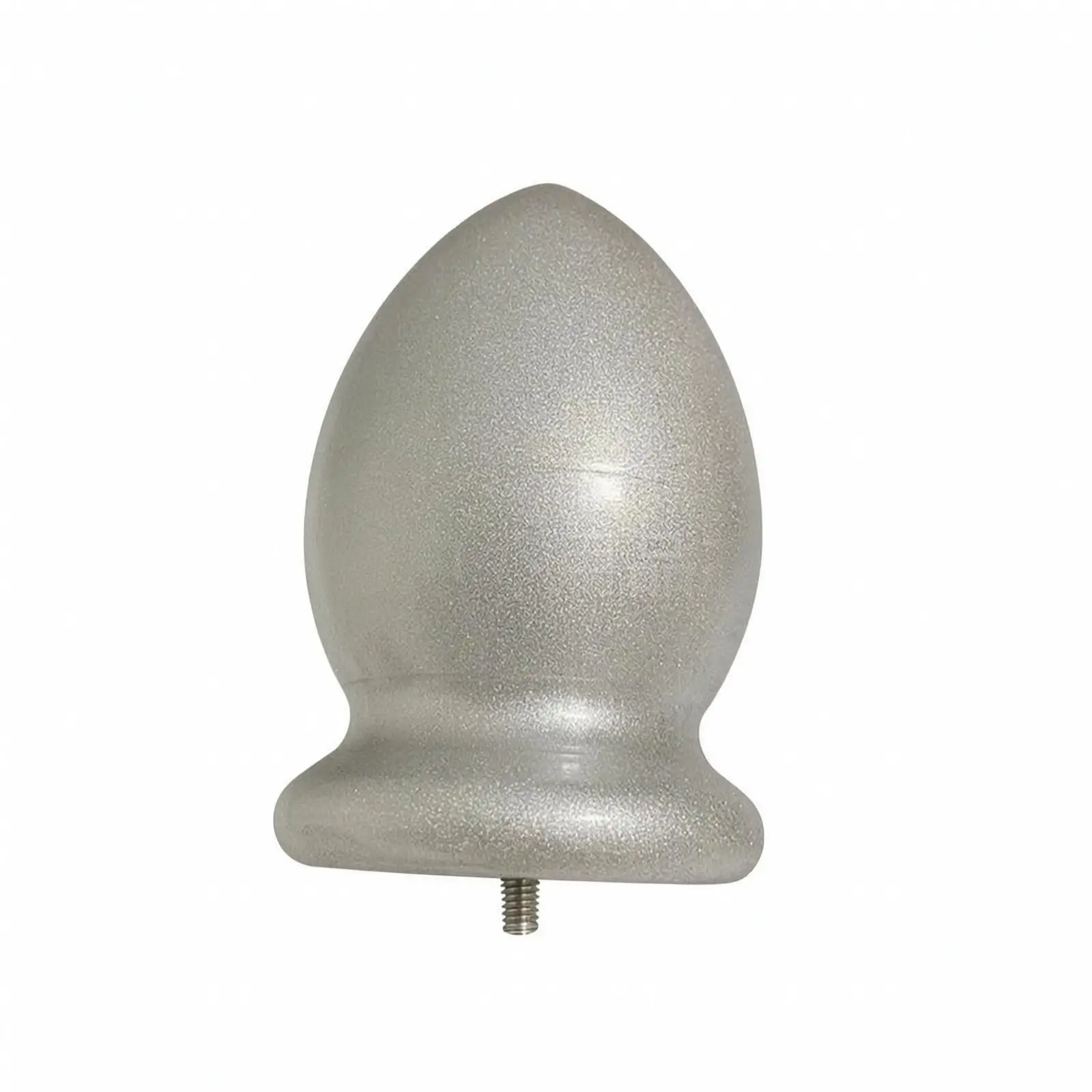 Patio Umbrella Finial Connector Cast Aluminum Parasol Top Adapter Screw Mount for Market Umbrella Frame Upgrade