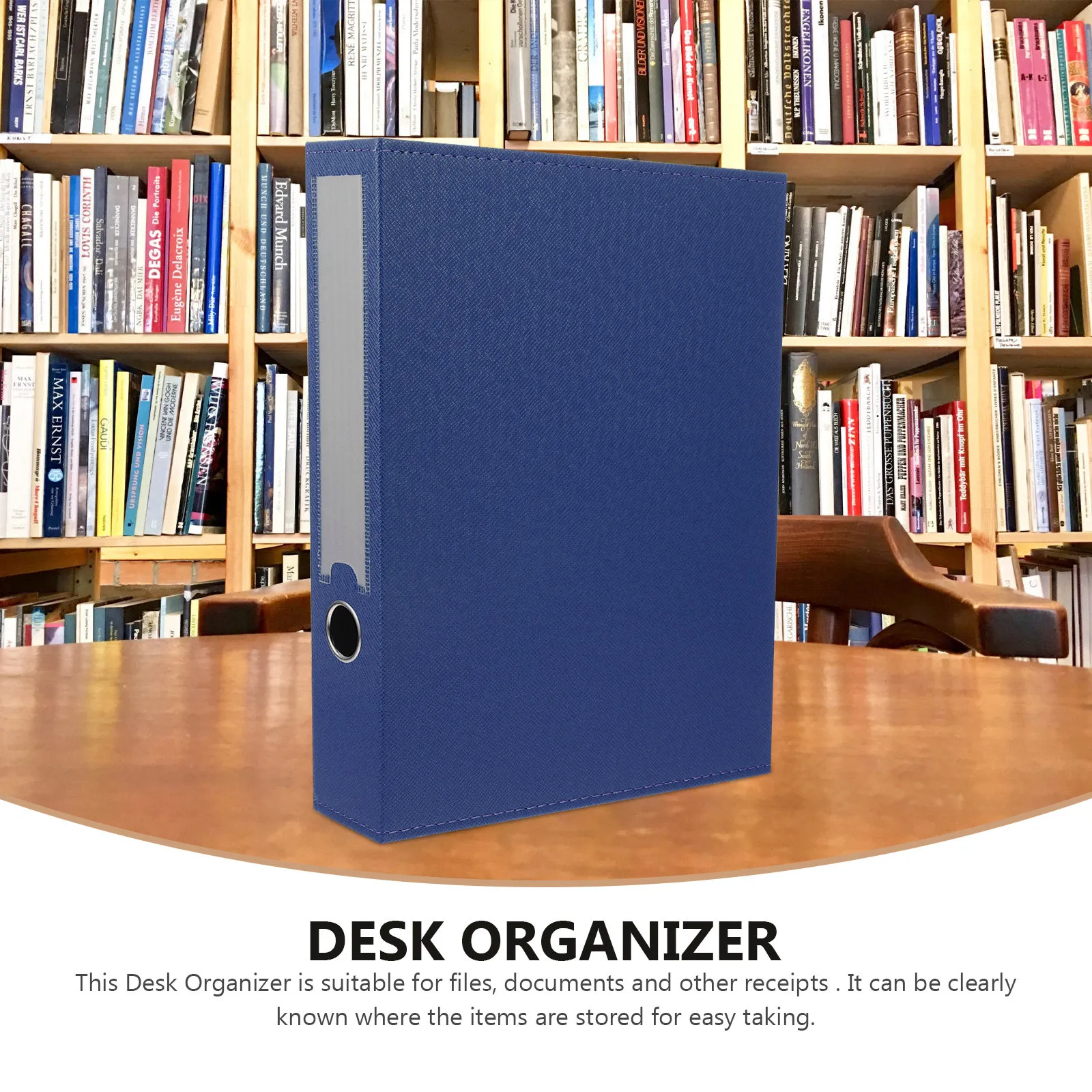 

File Organizer Folder Desktop Document Case Large Capacity Office Accessory Wear-Resistant Household Paper Organizer for Study