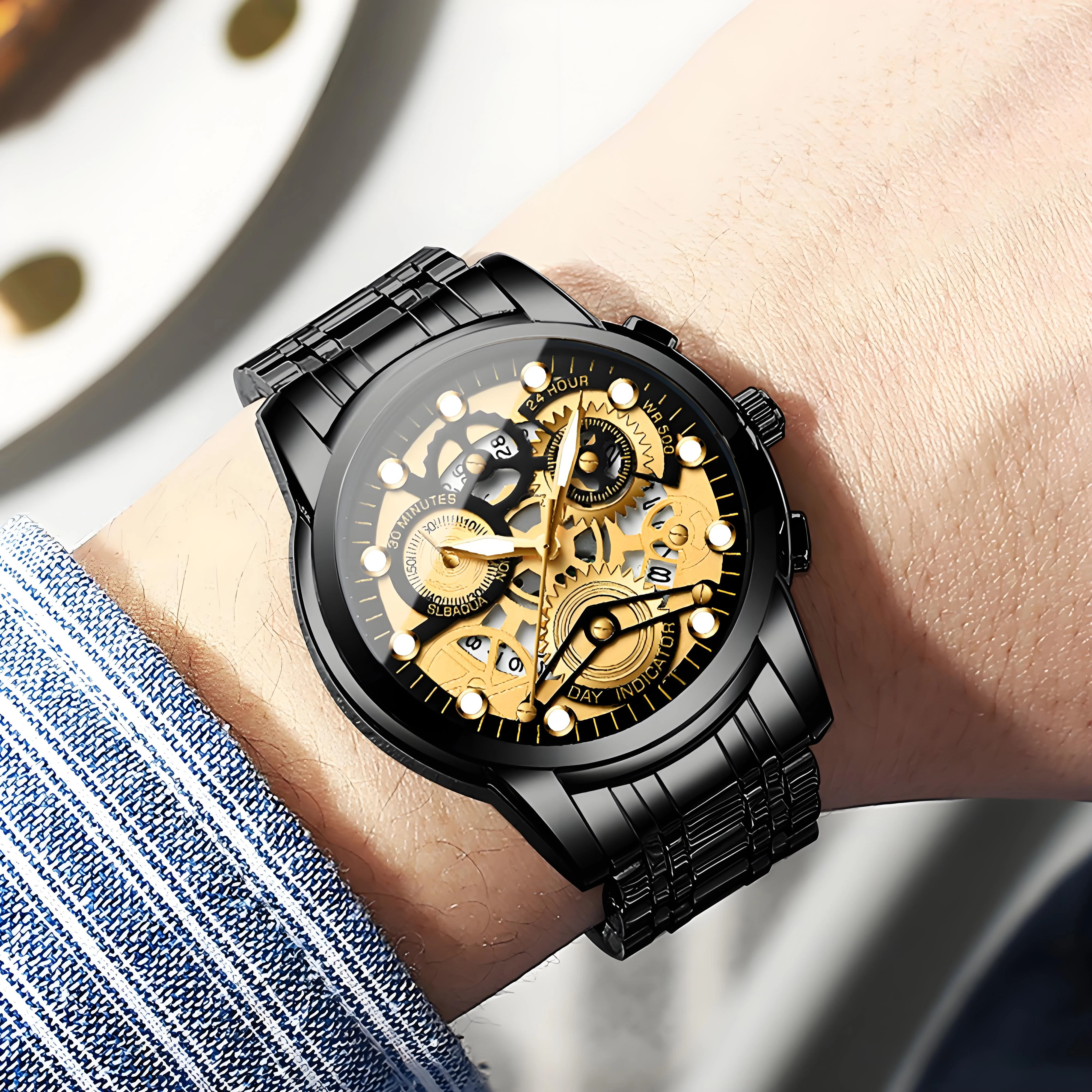 BINBOND Luxury Quartz Wristwat - Luxury Watch Exchange review and price