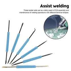 Multi-functional Welding Aids Tool Hand Tool Kit Soldering Aid Assist Tools Carbon Steel Desoldering Aid Tool