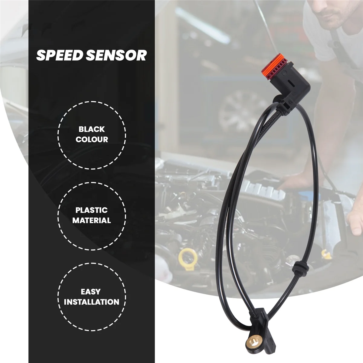 

A22P_A 2215400117 Датчик скорости заднего левого или правого колеса ABS для Mercedes W221