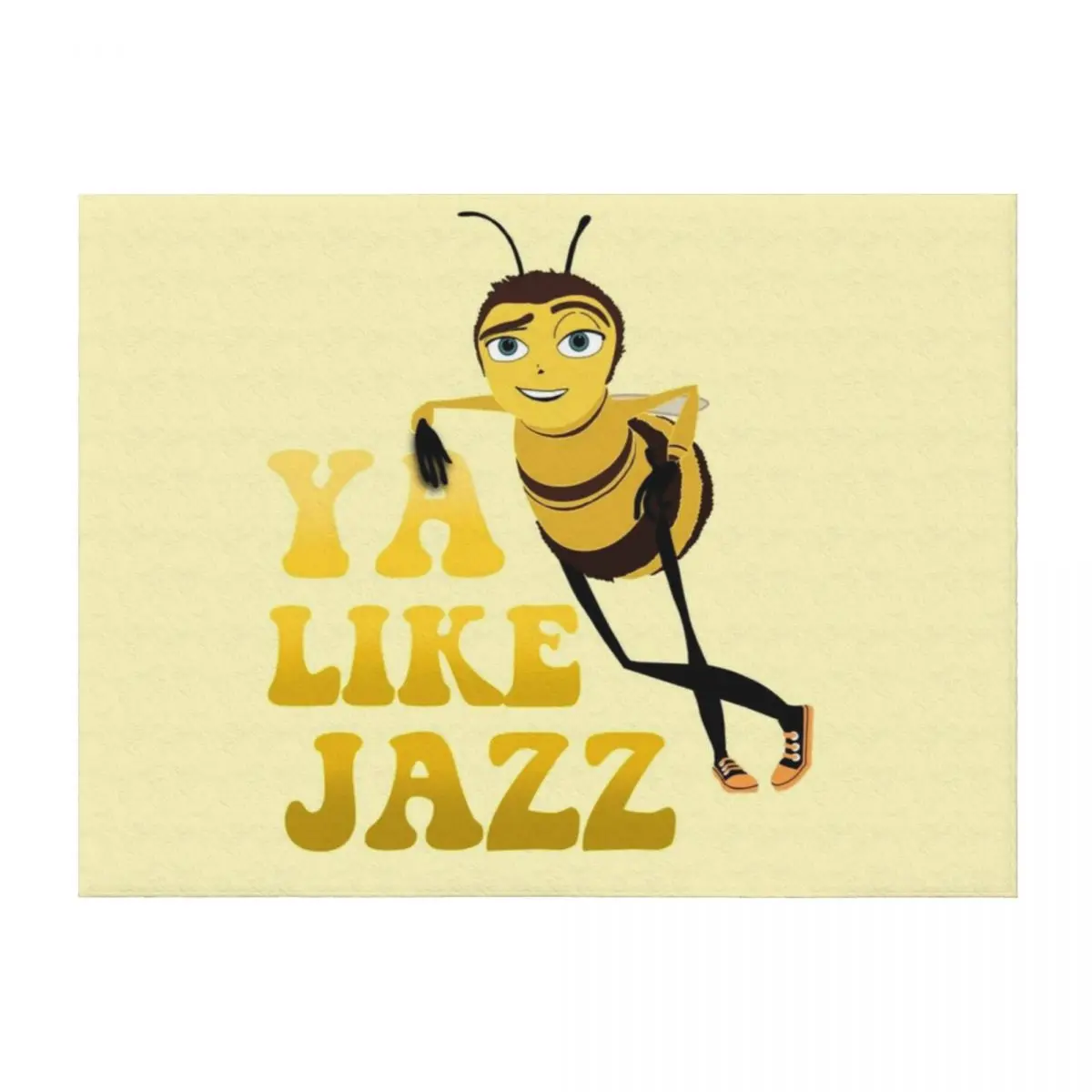 

Ya like jazz The Bee Movie Throw Blanket Thin Sofa Quilt Thermal Custom Blankets