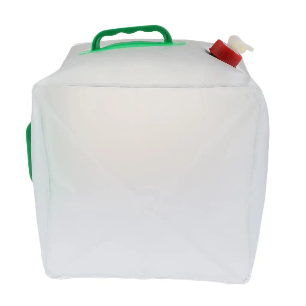 20 Liter Collapsible Water Container Portable Folding Hydration Bladder Water Storage Tank for Outdoor Camping