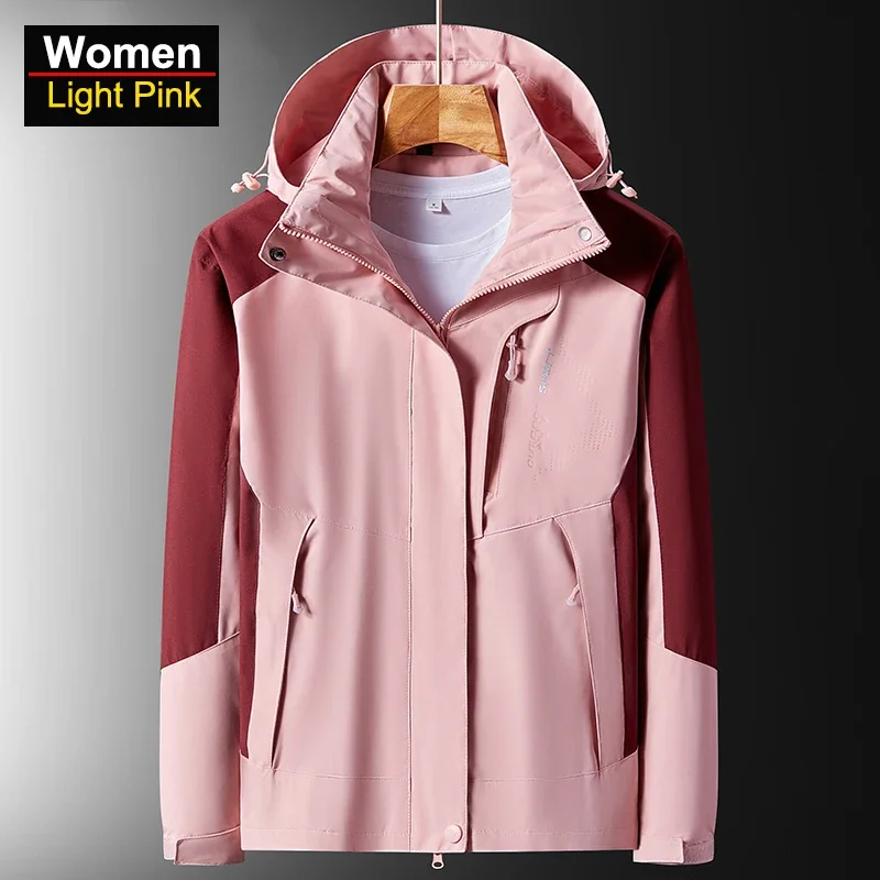 

Women's Waterproof Hiking Breathable Windproof Running Camping Fishing Hunting Trekking Coat Antifouling