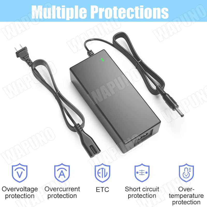 25.2V 2A Charger for 6S Li-ion Battery Pack 21.6V 22.2V Battery DIY Electric Vehicle Segway Ninebot ZING C8 C10 C20 E2 Plus