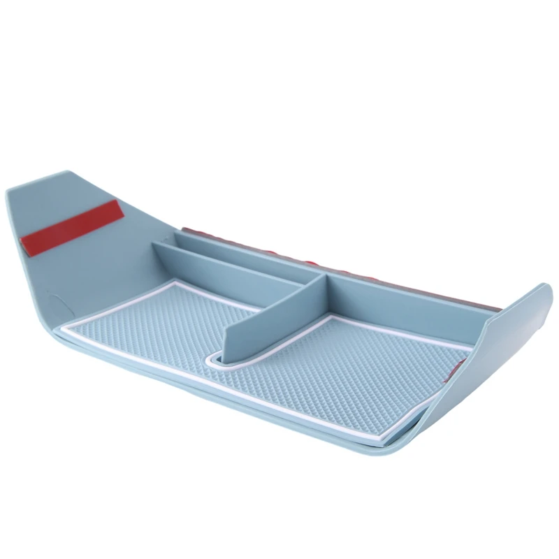 Light Blue Car Below Center Control Storage Box Air Conditioning Vent Organizer For BYD Dolphin Mini /For BYD Seagull