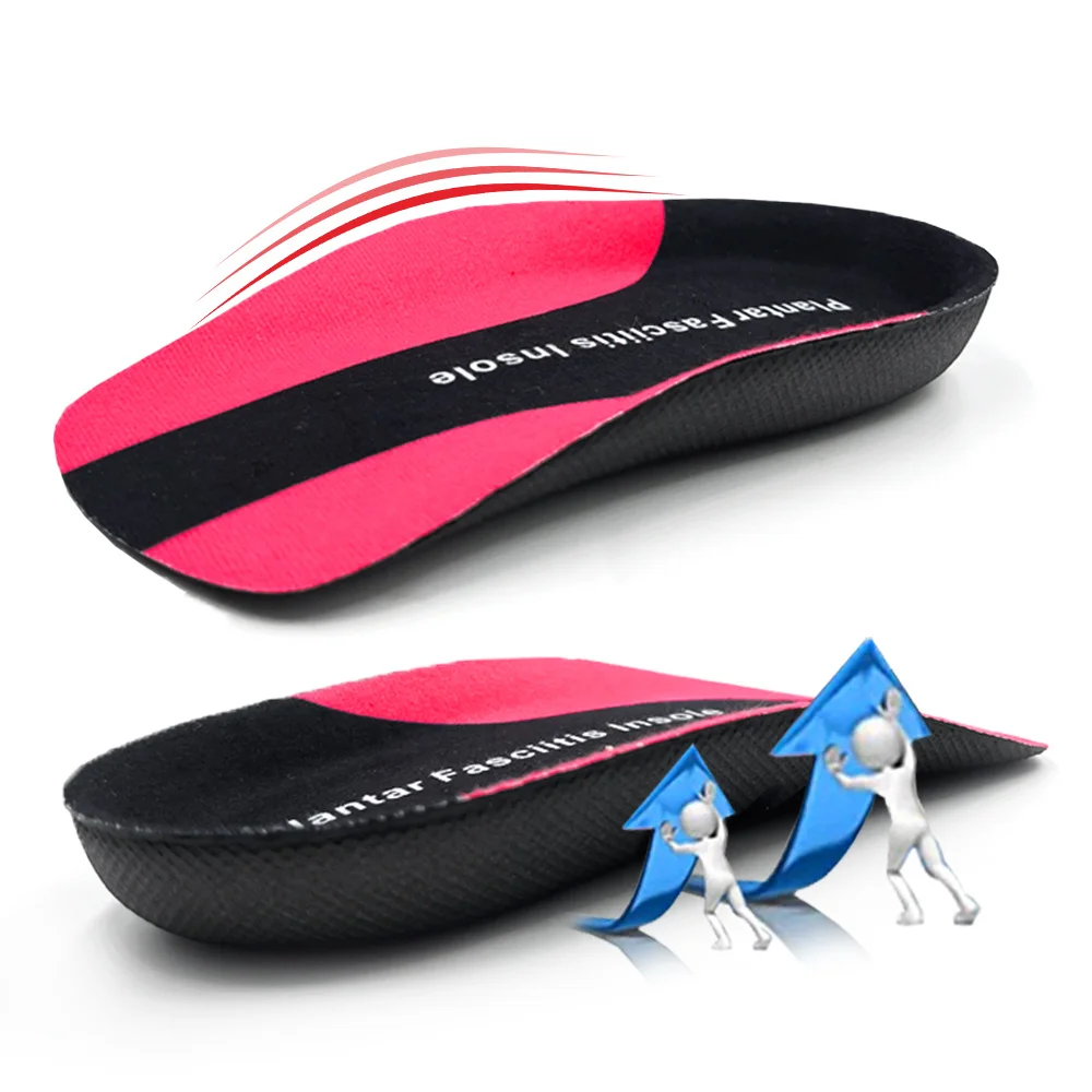 Arch Support Orthotic Insoles 3/4 Length Plantar Fasciitis Men Women Sneakers Flat Feet Orthopedic Cushion Pads New Balance